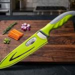 স্টেইনলেস স্টিল কিচেন ছুরি | Stainless Steel Chefs Knife With Cover for Kitchen Original Chinese Cooking Knives