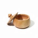 সুন্নতী কাঠের লবণদানী | Wooden Salt Pot